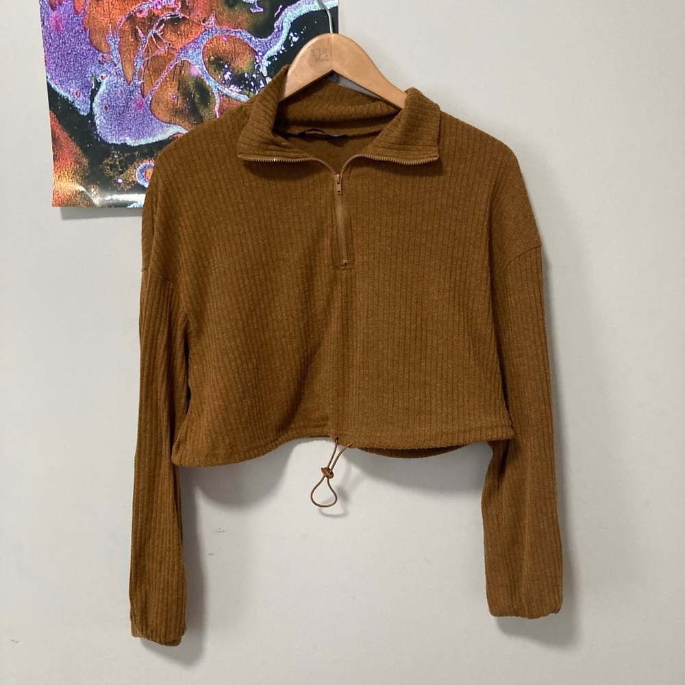 Cropped sweater